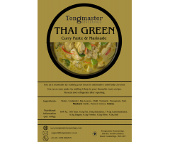 Tongmaster Thai Green Curry Paste & Marinade - 200g